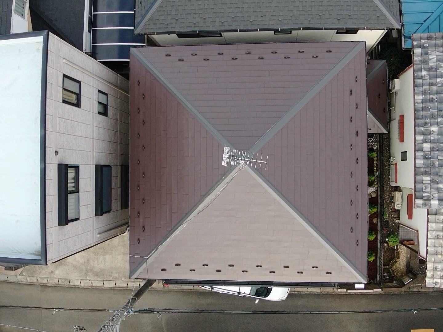 ドローン屋根診断