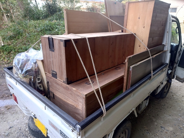 不用品の処理イメージ